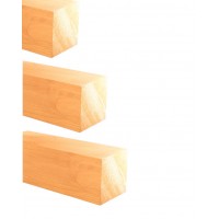 Set 3 blocuri de lemn de cires pentru cioplit 50x50mm