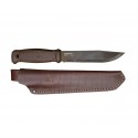 Cutit Morakniv Garberg GRAND Carbon , cu teaca de piele pentru outdoor, vanatoare, bushcraft