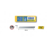 AB-50S Set lame inox 9 mm, Olfa